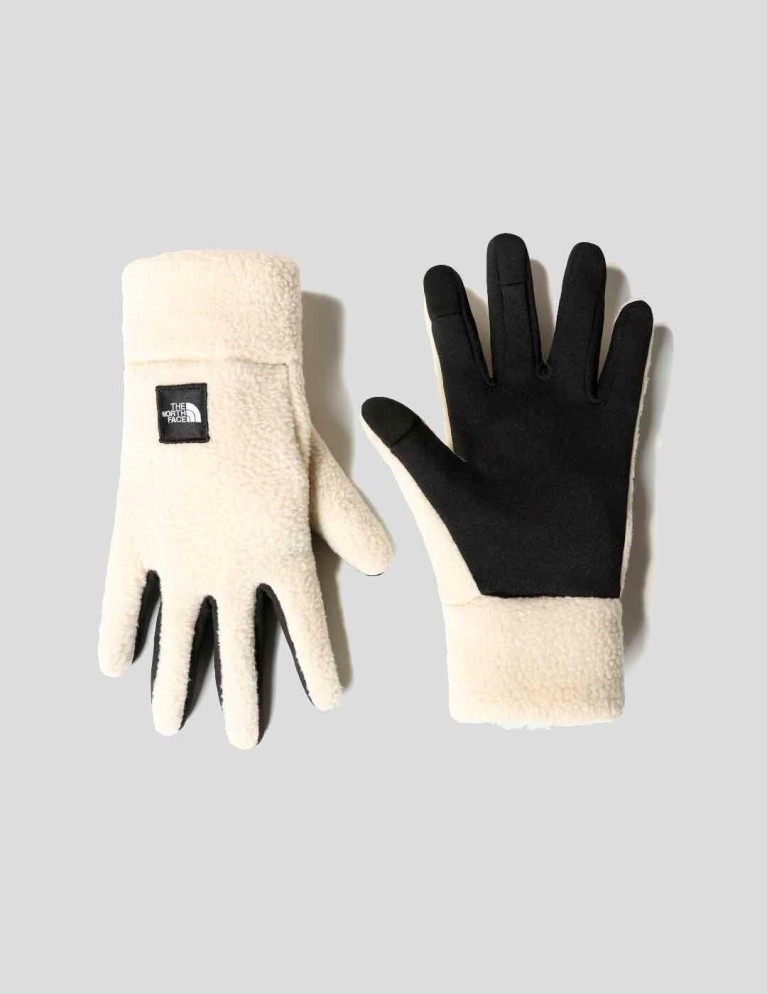 Diversi il NORTH FACE guanti in pile etip ghiaia